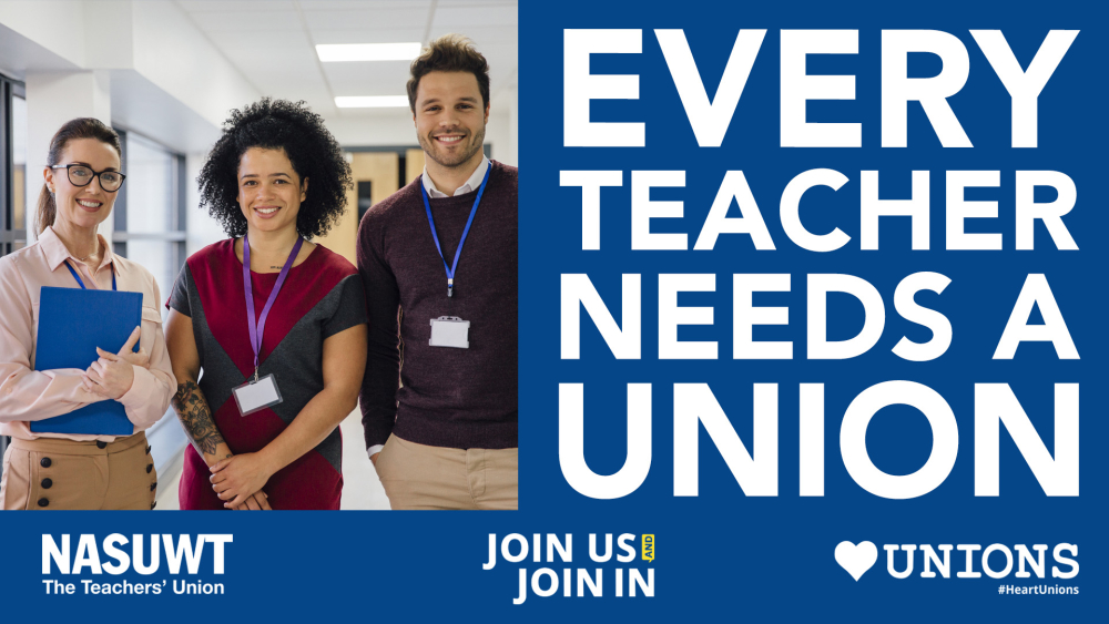 Every Teacher needs a Union...Join Today!</a>